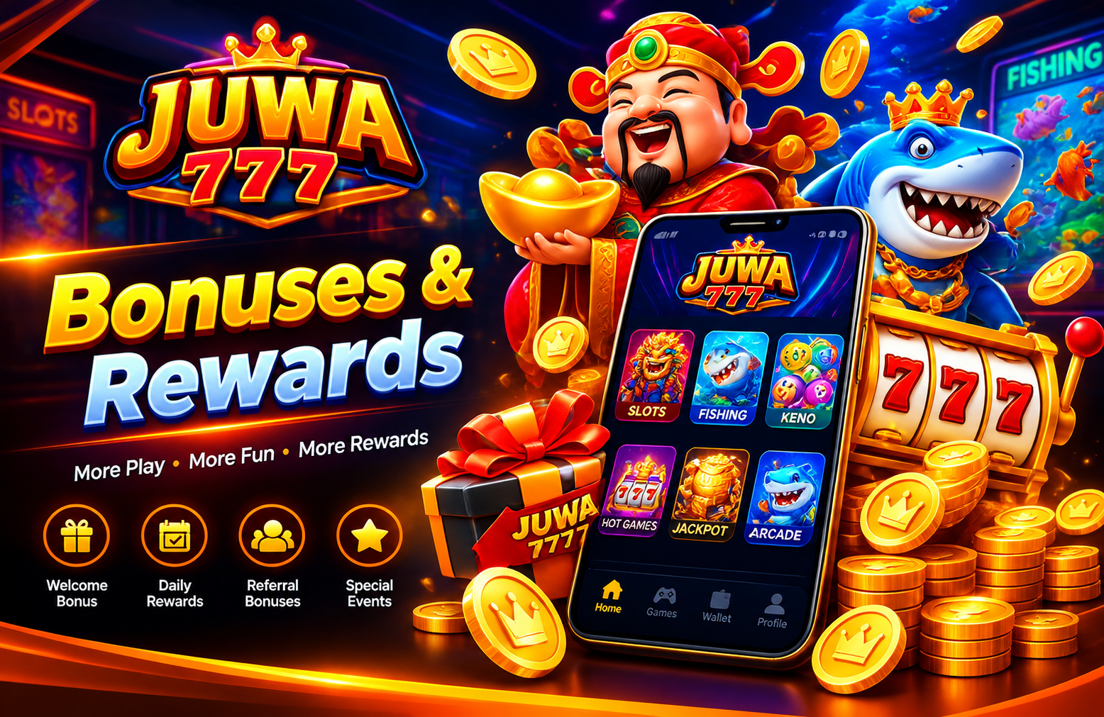 Juwa 777 bonus and rewards guide