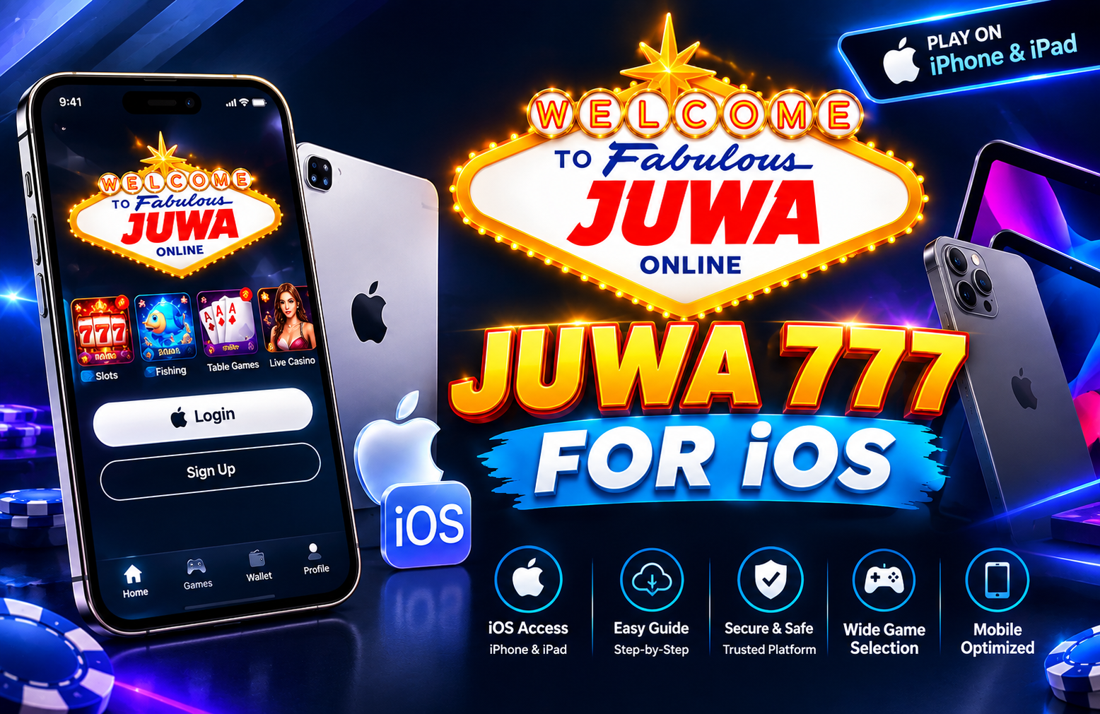 Juwa 777 iPhone iPad and web version